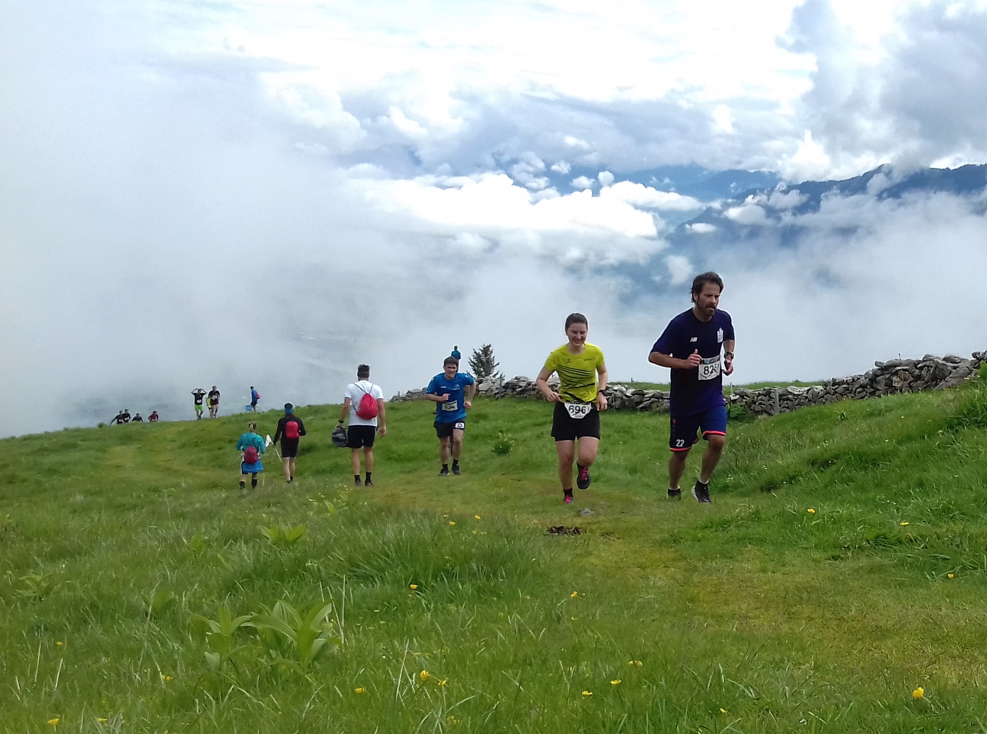 Fabian, dicht gefolgt von Seraina